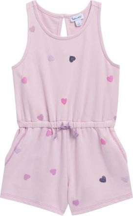 Splendid Kids Dancing Hearts Romper at Nordstrom, Size 2T