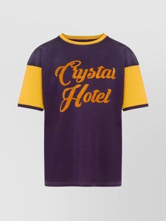 Maison Margiela graphic print t-shirt panel sleeves