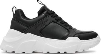 Just Cavalli Stijlvolle Sneakers - Heren - Sneakers - Zwart - 45 EU - Schoenen
