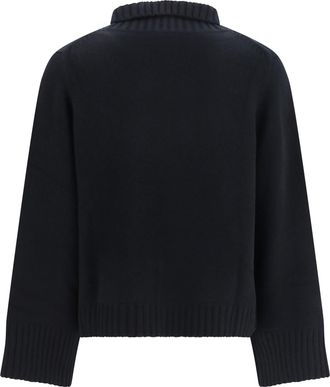 Allude Womens Cashmere Turtleneck Sweater 90 Kashmir-Capra Hircus Kashmir/capra