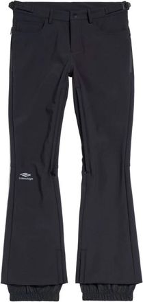 Balenciaga Zwarte Broek met Ware Maatvoering - Dames - Ski broeken - Zwart - XS - Fitness