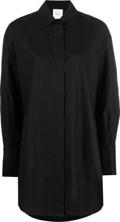Patou logo-print long-sleeved shirt