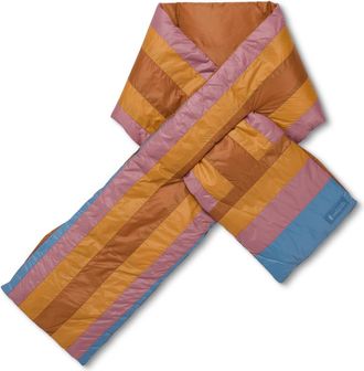 Cotopaxi Fuego Down Scarf in Sienna Stripes at Nordstrom