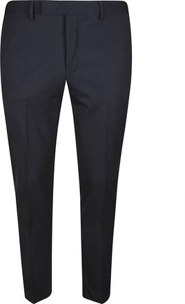Pantaloni Torino Dieci Tailored Slim Virgin Wool Flat-Front Pants