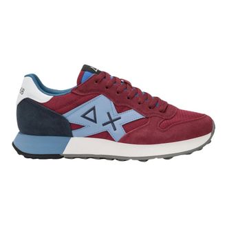 Sun 68 Jaki 2.0 Solid - Heren - Schoenen - Rood - Maat: 40 EU Katoen