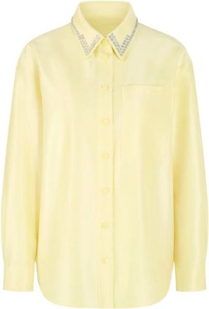 Marc Cain Shirtjack - Dames - Blouses & Shirts - Groen - Maat: XL Synthetisch