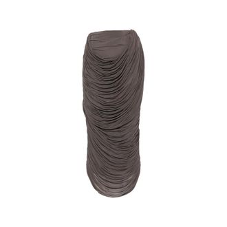 Magda Butrym Midi Skirts, female, Brown, Size: 2XS Skirt 09