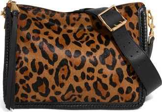 Aimée Famous Leather Large Crossbody Bag in Wildcat Haircalf at Nordstrom