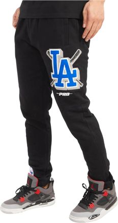 Pro Standard Pro Standard MLB Los Angeles Dodgers Mash Up Logo Sweatpants in Black Men