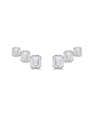 Sabrina Designs 14K 0.74 Ct. Tw. Diamond Climber Studs