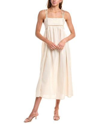 70/21 Embroidered Midi Dress