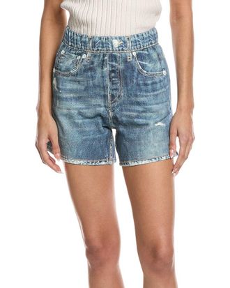 Elan Elan Denim Print Short