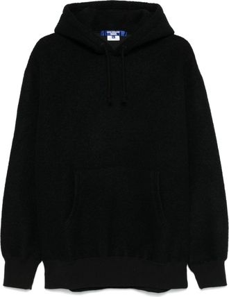 Junya Watanabe Felted Hoodie - Mens - Polyester/Nylon/Wool/PolyesterPolyurethane