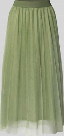 More & More More & More Tüllrock mit elastischem Bund in Oliv, Größe 34