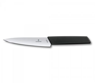 Victorinox by Swiss Army Navaja Multiusos Moderna Suiza, 15 Cm, Negra Victorinox 6.9013.15b