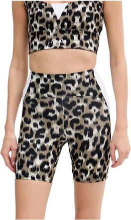 Fusalp Biarro Leo Short - Dames - Fietskleding - Zwart - XS - Polyester - Fitness