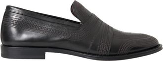 Dolce & Gabbana Loafer Suit - Heren - Loafers - Zwart - 43 EU - Leer - Schoenen