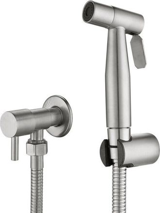 OEM Doccetta Per Wc In Acciaio Inox 304 - Finitura Spazzolata - Tubo Flessibile Da 1,5 M - Valvola In Ceramica Ad Alta Durezza - Per Una Pulizia Efficace 