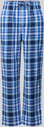 Ralph Lauren Comfort Fit Pyjama-Hose aus reiner Baumwolle Modell PJ PANT-SLEEP-BOTTOM in Dunkelblau, Gr&ouml;&szlig;e XXL