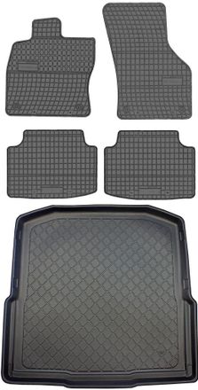 OEM Skoda Octavia Iii (5e) Kombi De 05.2013 A 05.2020. Juego De Alfombrillas De Goma Para Coche Y Maletero