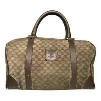 Celine Pre-owned Weekend Bags, female, Brown, Size: ONE SIZE Pre-owned Vintage Weekend Bag