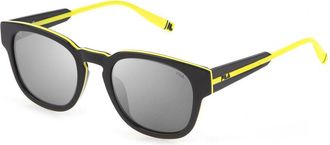 Fila SFI310V Polarized 6MYP Mens Sunglasses Grey Size 51
