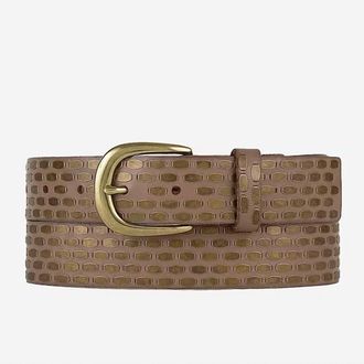 Amsterdam Heritage Womens Maeva Belt In Taupe