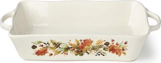Certified International Autumn Meadows Medium Rectangular Baker