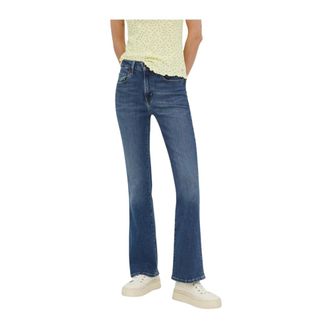 Levi's Jeans, Dames, Blauw, W29 L32, Flared Jeans
