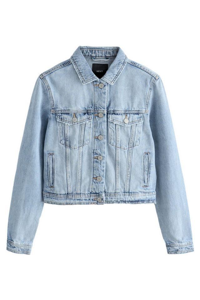 NEXT Jeansjacke Damen & Herren - Klassische Denim Jacke Aus England