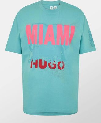 HUGO BOSS Mens Miami Rb24 - Turquoise Aqua - Size: 38