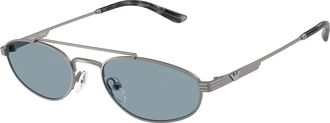 Emporio Armani EA2157 300372 Mens Sunglasses Gunmetal Size 54