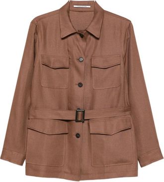 Tagliatore Womens Linen Jacket