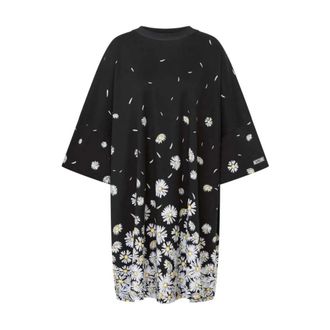 Moschino Dames, Jurken, Veelkleurig, Maat: 2XS Katoen