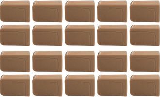 OEM 20 Protectores De Esquina De Silicona Suaves Y Resistentes, En Forma De U, Para Muebles Y Seguridad Infantil, Color Marr&oacute;n - 20 Unidades