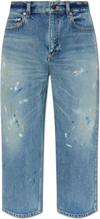 Balenciaga Jeans, Dames, Blauw, W27, Katoen, Jeans met vintage-effect