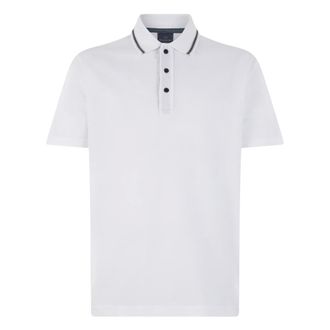 Paul & Shark Short Sleeve Polo - male - Paul & Shark - Polo Shirts - White - 2XL - Tops