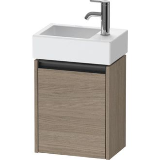 Duravit Duravit - Ketho.2 Mueble Bajo Lavabo, Tope Derecho, 364x440x238mm