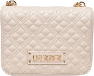 Love Moschino Tassen, Dames, Wit, ONE Size, Schoudertas