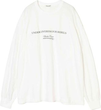 Undercover Off White Printed Sweatshirt