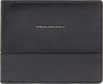 Piquadro Heren, Accessoires, Zwart, Maat: ONE Size Leer