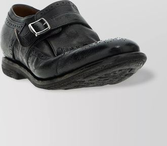 Churchs perforated shanghai round toe loafers