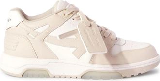 Off-white Out of Office Sneakers - Dames - Sneakers - Beige - 35 EU - Leer - Schoenen