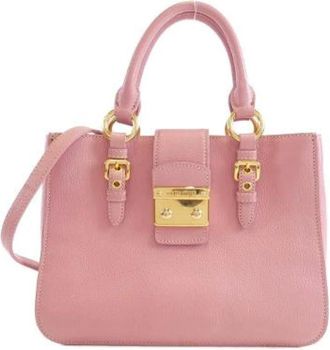 Miu Miu Pre-owned Handbags, female, Pink, Size: ONE SIZE Pre-owned Handbag