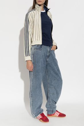 adidas Wide-leg Jeans, Womens, Blue