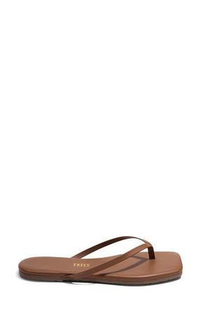 Tkees Lily Square Toe Flip Flop in Ganache at Nordstrom, Size 11