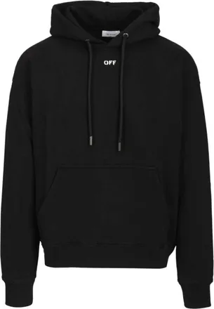 Off-white Hoodies & sweatvesten, Heren, Zwart, L, Katoen, 3D Spray Arrow Skate Hoodie