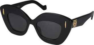 Loewe Stijlvolle zonnebril Lw 40127I - Dames - Zonnebrillen - Zwart - 48 MM - Accessoires