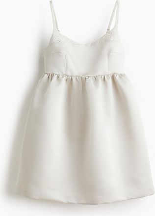 H&M Mehrlagiges Tr&auml;gerkleid - Beige