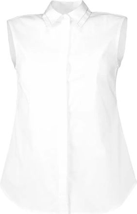 PESERICO Camicia smanicata - Bianco